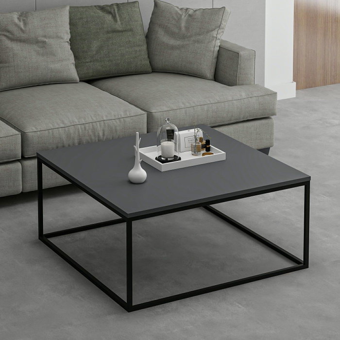 Hanah Home Loni Mesa de centro Antracita Hanah Home Loni Mesa de centro Antracita